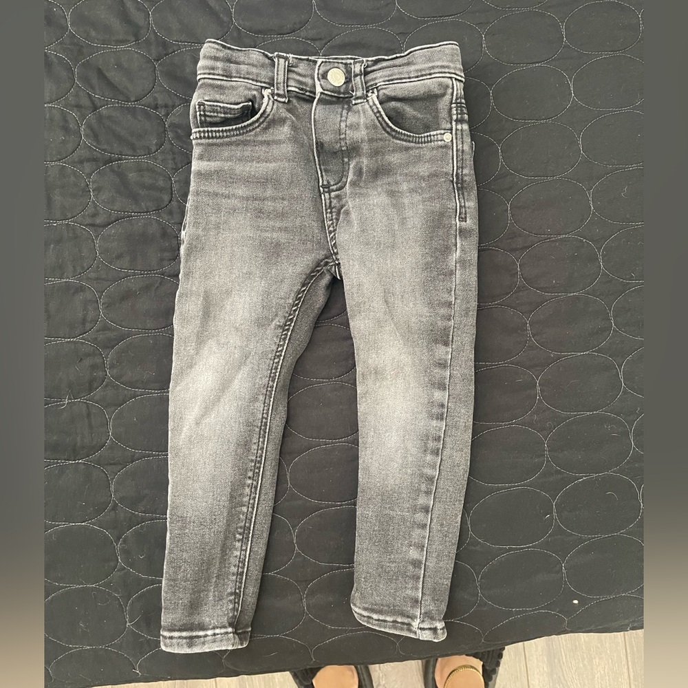 Stylish Gray Denim Jeans Zara 18-24 months